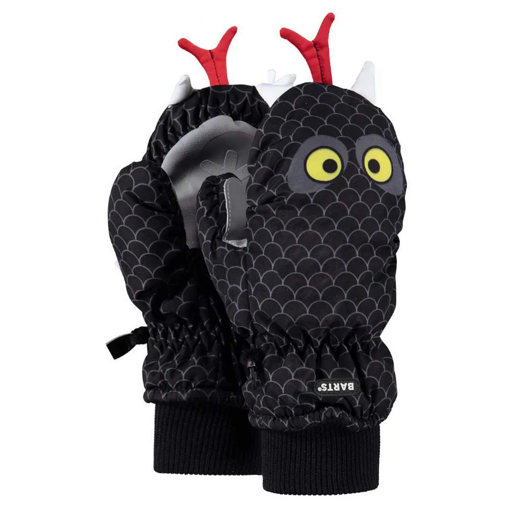Barts Nylon 3d Votter, Black, 2 Barts Nylon 3d Votter, Black, 2
