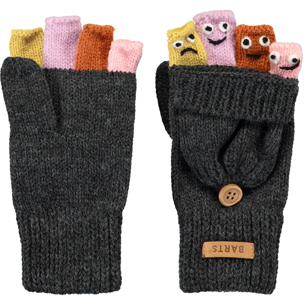 Barts Puppet Bum Hansker, Heather, XL