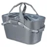 Basil 2day Carry All Mik Bakre Kurv 22l, Grey melee, One Size