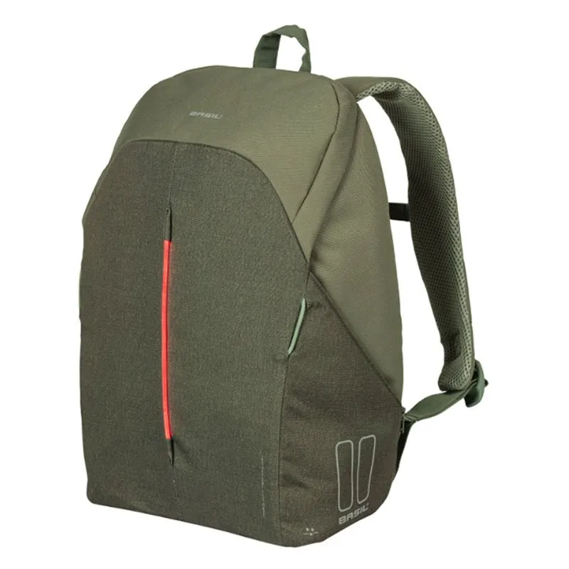 Basil B-safe Commuter 18l Ryggsekk, Green, One Size