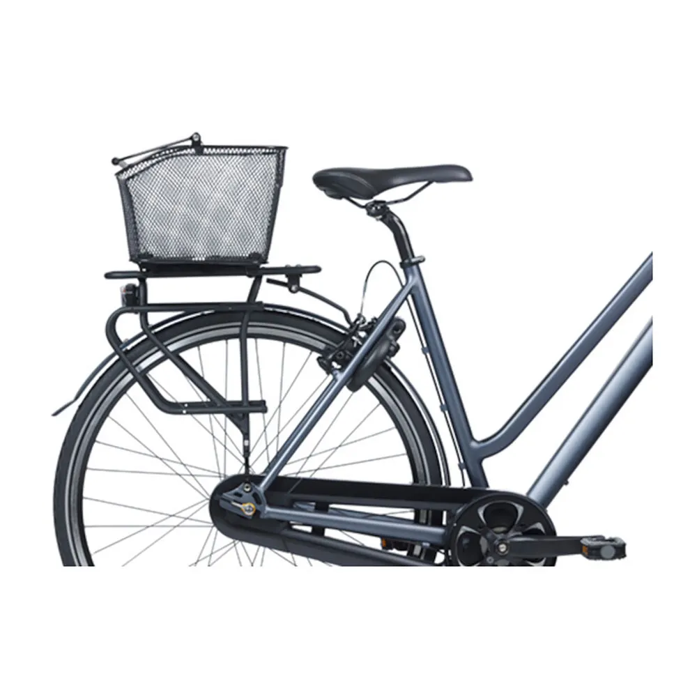 Basil Base Mik Bakre Kurv 18l, Black, One Size