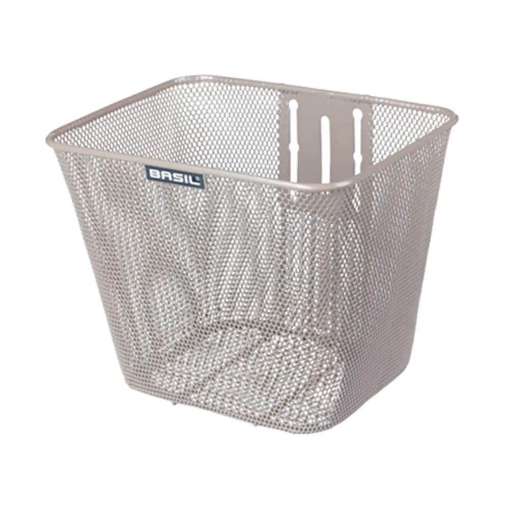 Basil Bilbao Frontkurv, Nude metallic, One Size