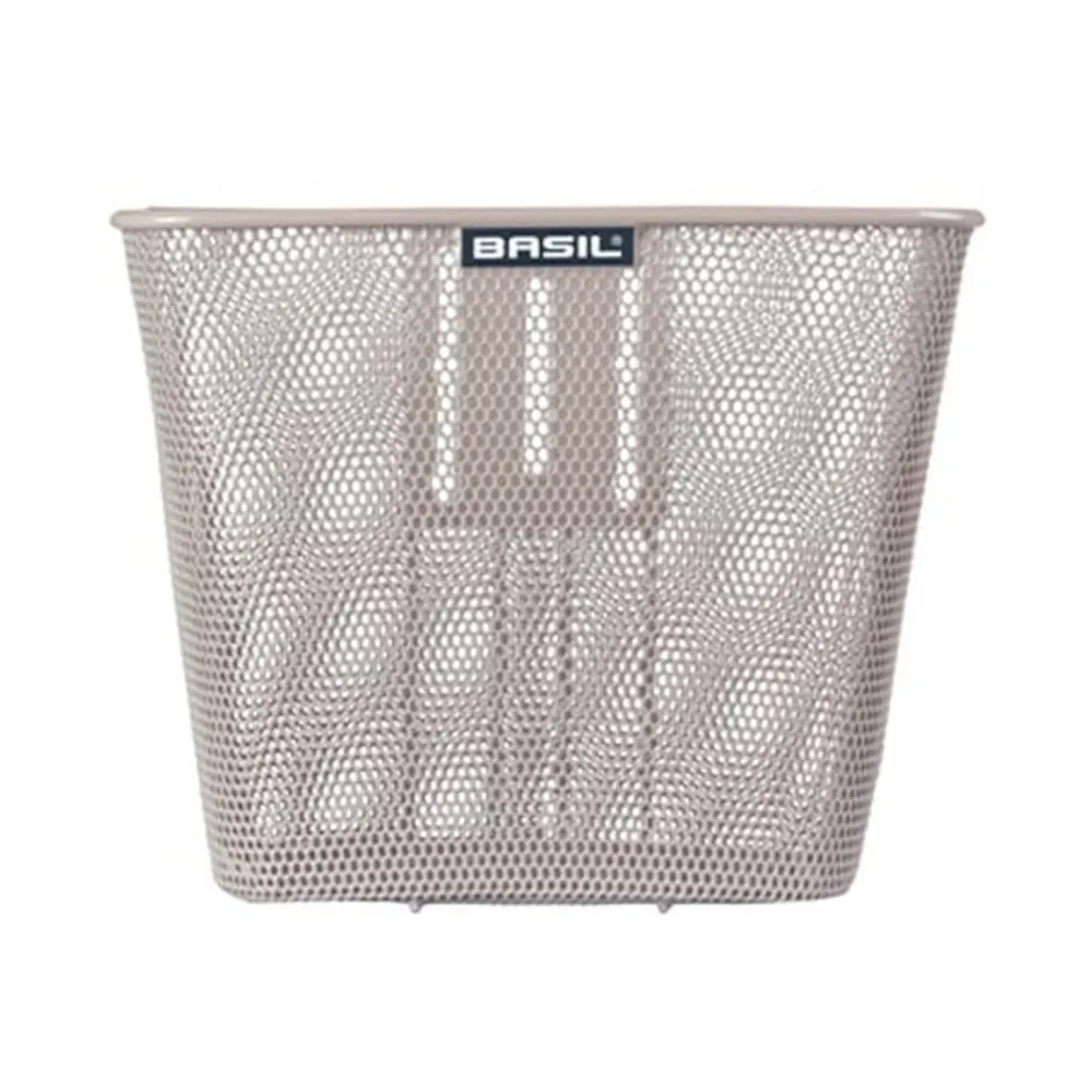 Basil Bilbao Frontkurv, Nude metallic, One Size