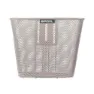 Basil Bilbao Frontkurv, Nude metallic, One Size