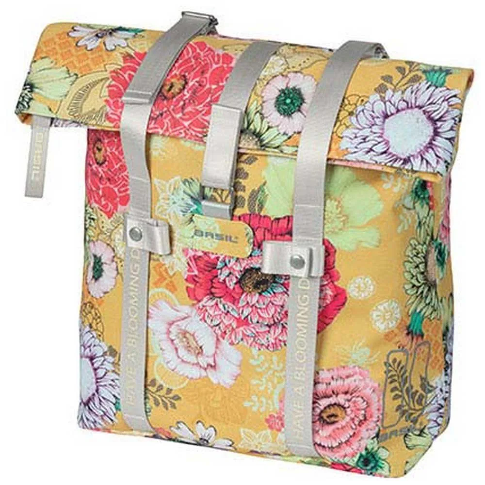 Basil Bloom Field 20l Sykkelveske Refurbished, Yellow flowers, One Size