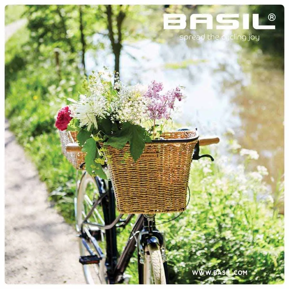Basil Bremen Rattan Bs/kf 18l Kurv, Light brown, One Size Basil Bremen Rattan Bs/kf 18l Kurv, Light brown, One Size