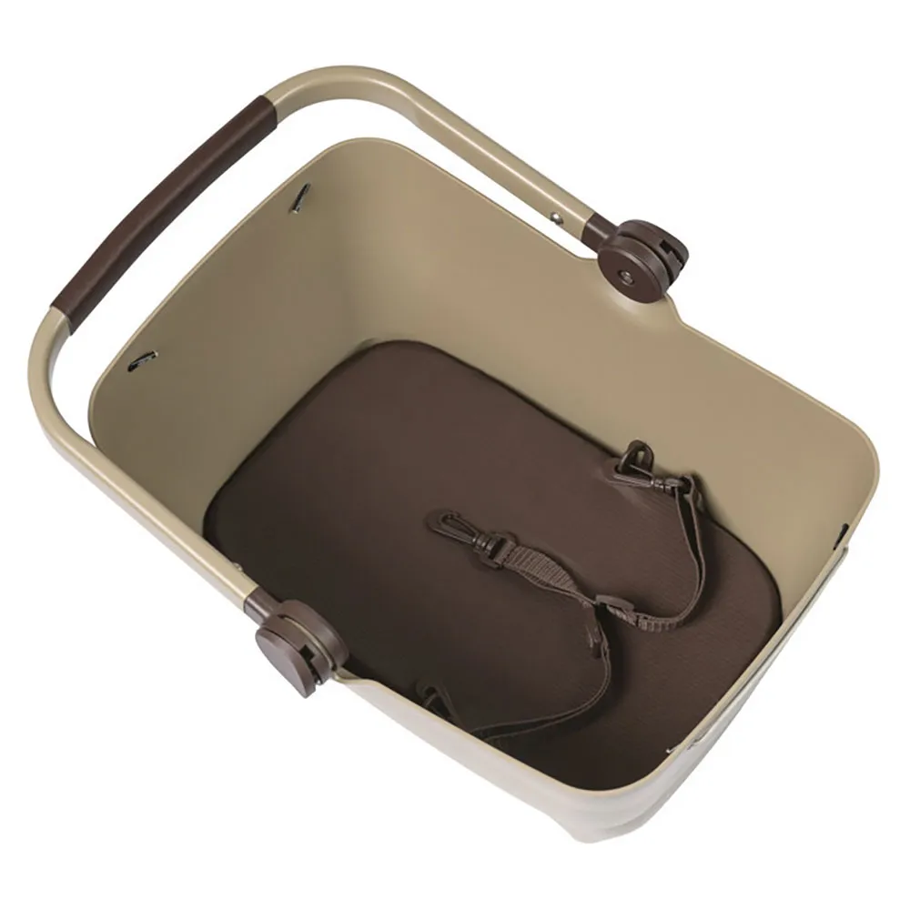 Basil Buddy Dog Mik 32l Kurv, Brown, One Size