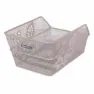Basil Cento Flower 19l Bakre Kurv, Silver, One Size