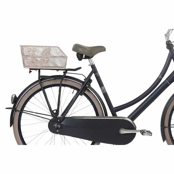 Basil Cento Flower S 11.5l Bakre Kurv, Silver, One Size