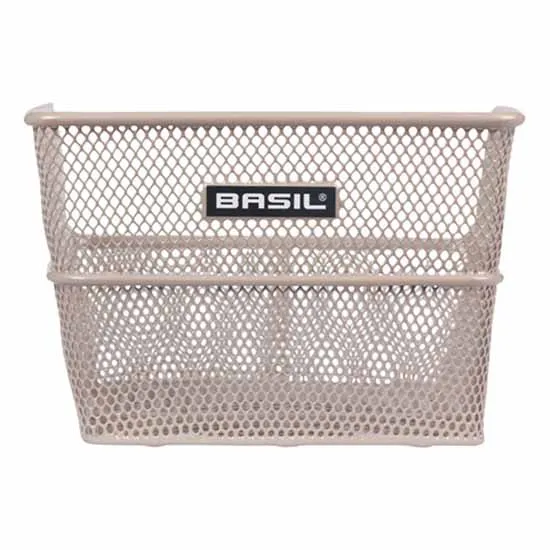 Basil Cento Flower S 11.5l Bakre Kurv, Silver, One Size