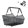 Basil Cento Mik Bakre Kurv 21l, Black, One Size