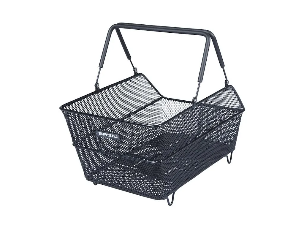 Basil Cento multisystem sykkelkurv, Black, One Size