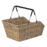 Basil Cento Rattan Look Mik Bakre Kurv, Seagrass, One Size