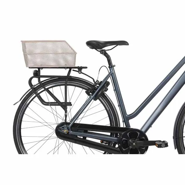 Basil Cetno S 11.5l Bakre Kurv, Silver, One Size Basil Cetno S 11.5l Bakre Kurv, Silver, One Size