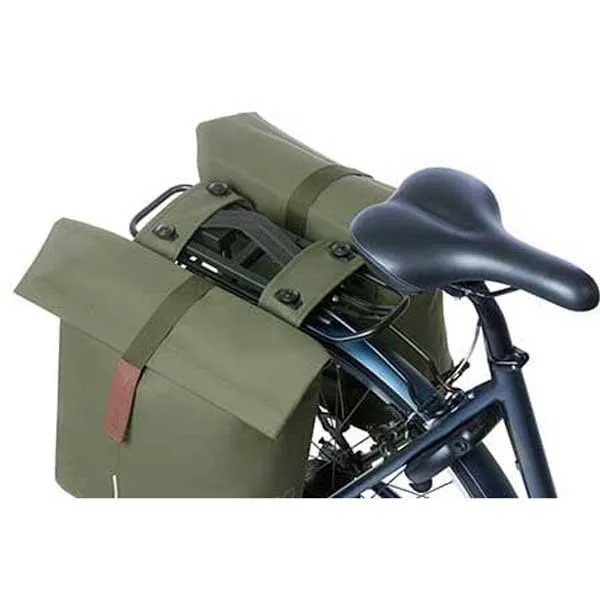 Basil City Mik Sykkelvesker 28-32l, Moss green, One Size Basil City Mik Sykkelvesker 28-32l, Moss green, One Size
