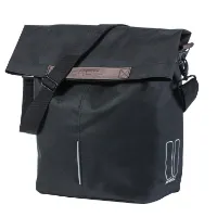 Basil City Shopper Skulderveske m/montering Til Bagasjebrett Sort Basil City Shopper Skulderveske m/montering Til Bagasjebrett Sort