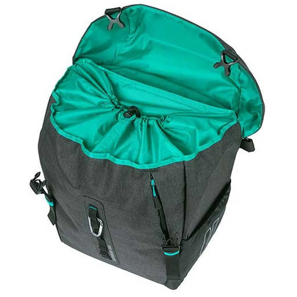 Basil Discovery 365d Hook-on Sykkelveske 20l, Black, One Size