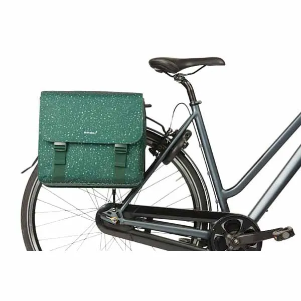 Basil Flair Double City Mik 2.0 35l Sykkelvesker, Green, One Size Basil Flair Double City Mik 2.0 35l Sykkelvesker, Green, One Size