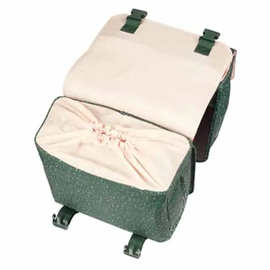 Basil Flair Double City Mik 2.0 35l Sykkelvesker, Green, One Size Basil Flair Double City Mik 2.0 35l Sykkelvesker, Green, One Size