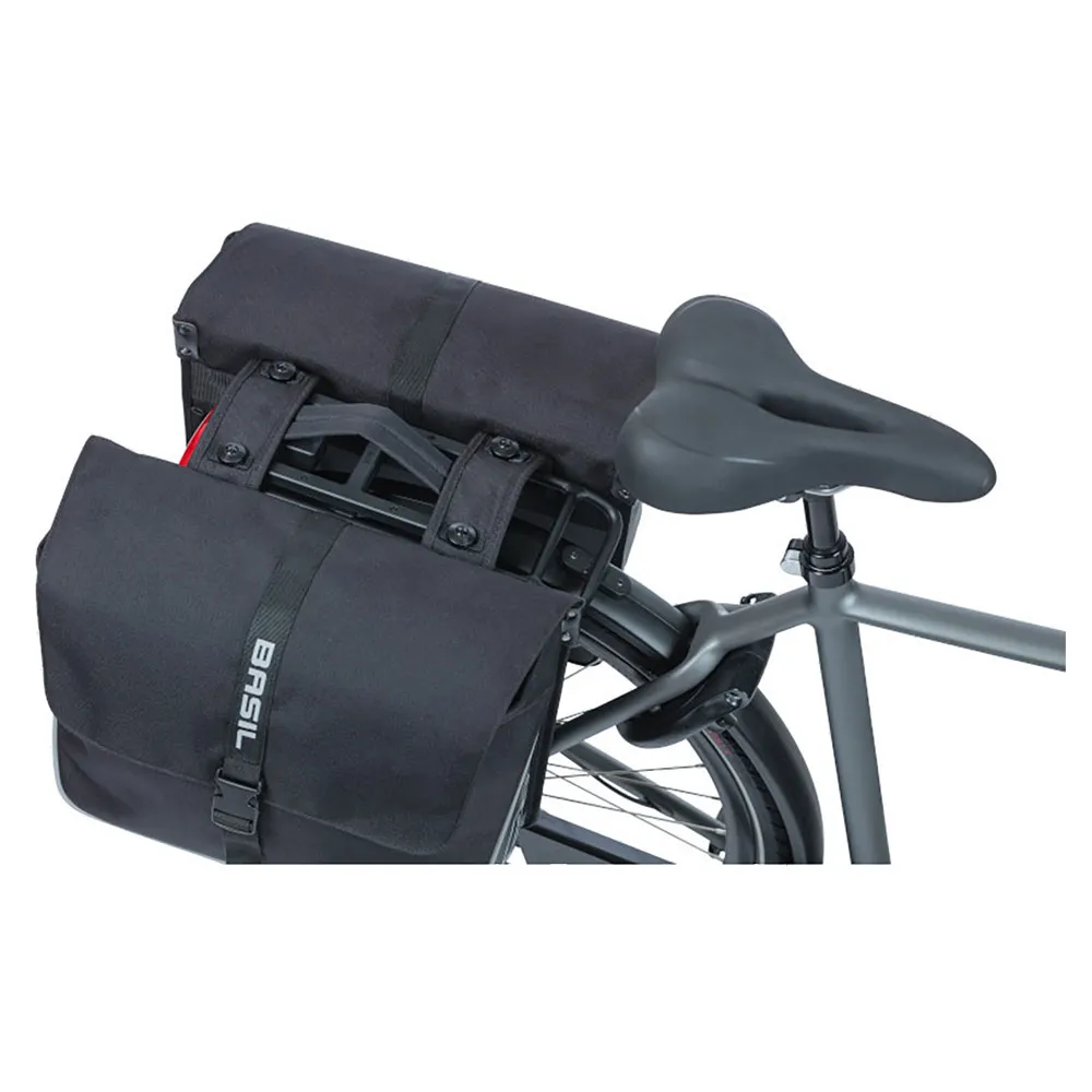Basil Forte Mik Sykkelvesker 35l, Black, One Size Basil Forte Mik Sykkelvesker 35l, Black, One Size