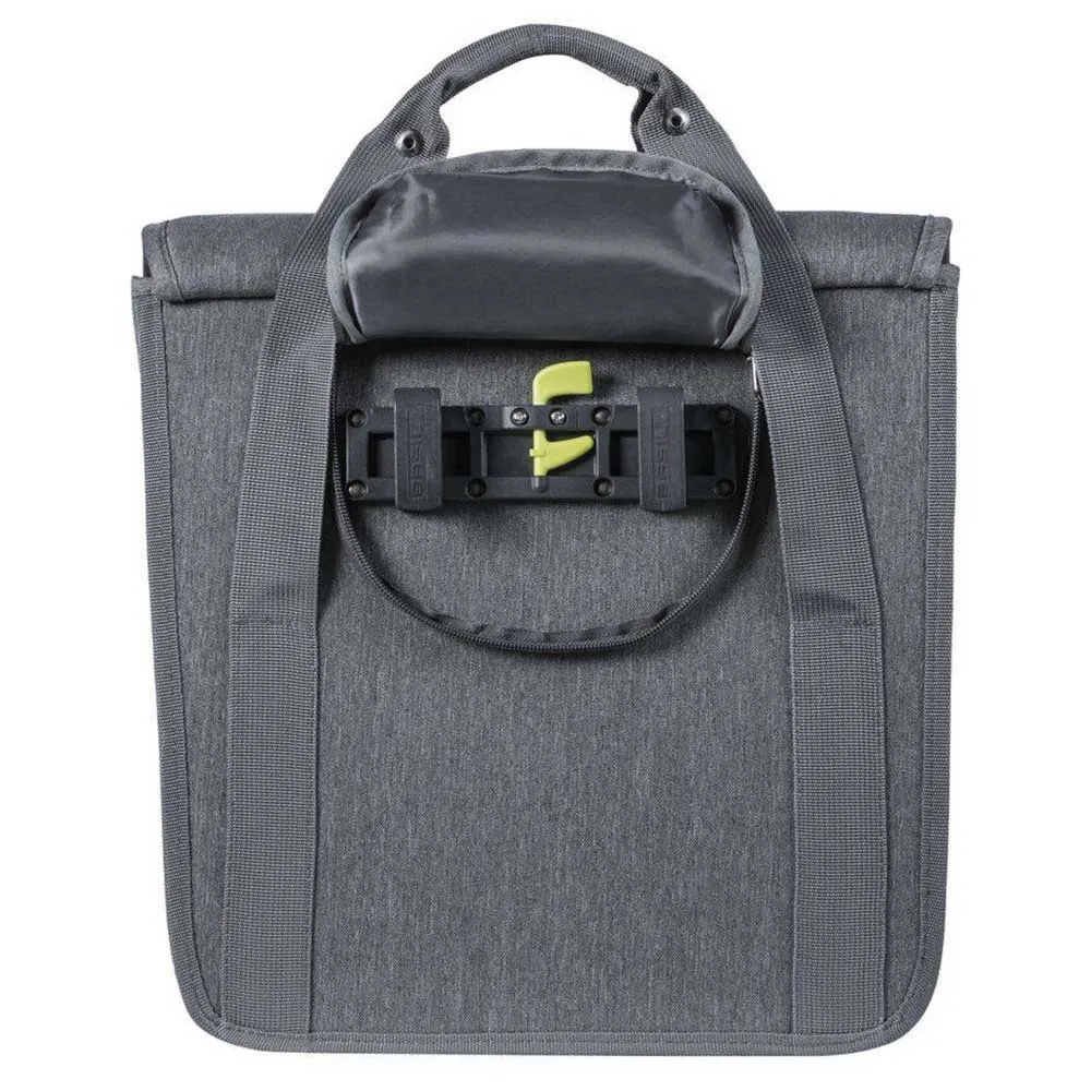 Basil Go Single 16l Sykkelvesker, Grey, One Size Basil Go Single 16l Sykkelvesker, Grey, One Size