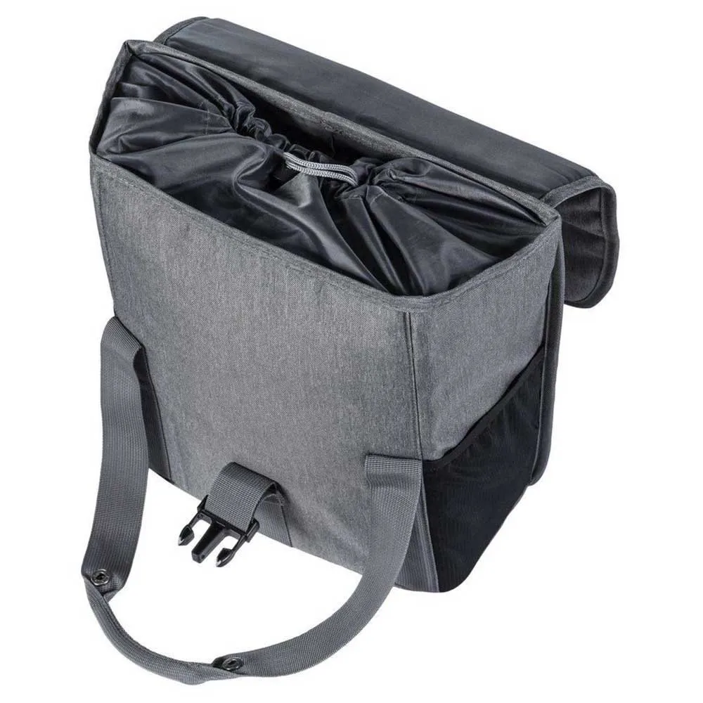 Basil Go Single 16l Sykkelvesker, Grey, One Size Basil Go Single 16l Sykkelvesker, Grey, One Size