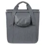 Basil Go Single 16l Sykkelvesker, Grey, One Size