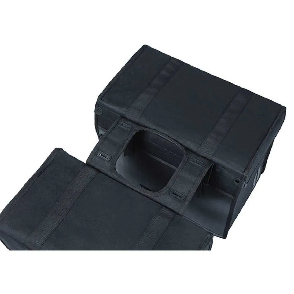 Basil Kavan Eco Classic Sykkelvesker 68l, Black, One Size
