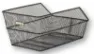 Basil kurv til bagasjebrett CENTO, Black, One Size