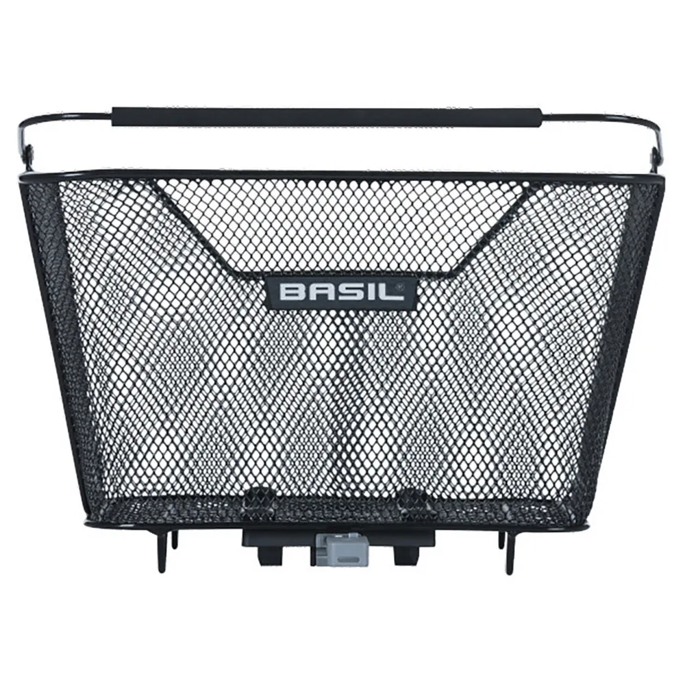 Basil Lesto Mik Bakre Kurv 23l, Black, One Size