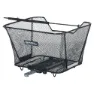 Basil Lesto Mik Bakre Kurv 23l, Black, One Size