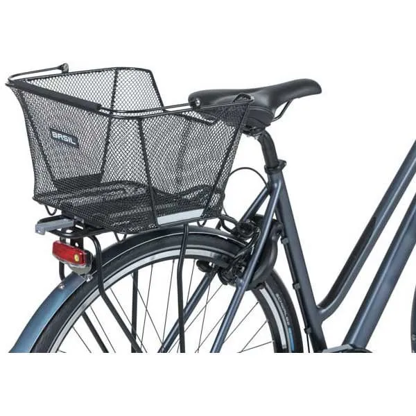 Basil Lesto Mik Bakre Kurv, Black, One Size