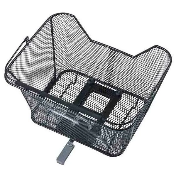 Basil Lesto Mik Bakre Kurv, Black, One Size