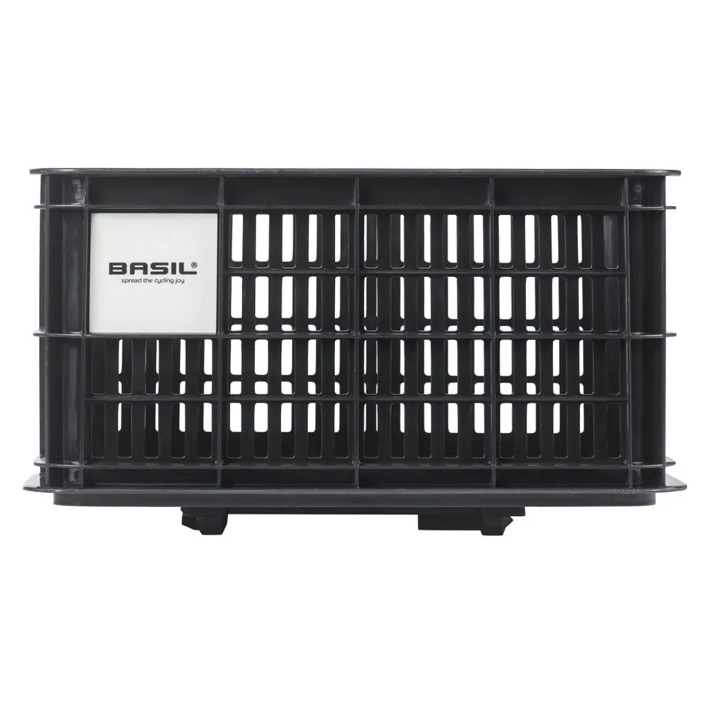 Basil Mik M Bakre Kurv, Black, One Size