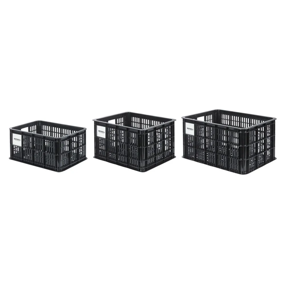 Basil Mik M Bakre Kurv, Black, One Size