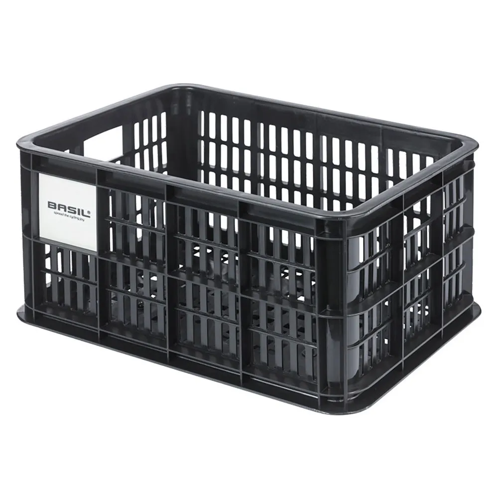 Basil Mik M Bakre Kurv, Black, One Size