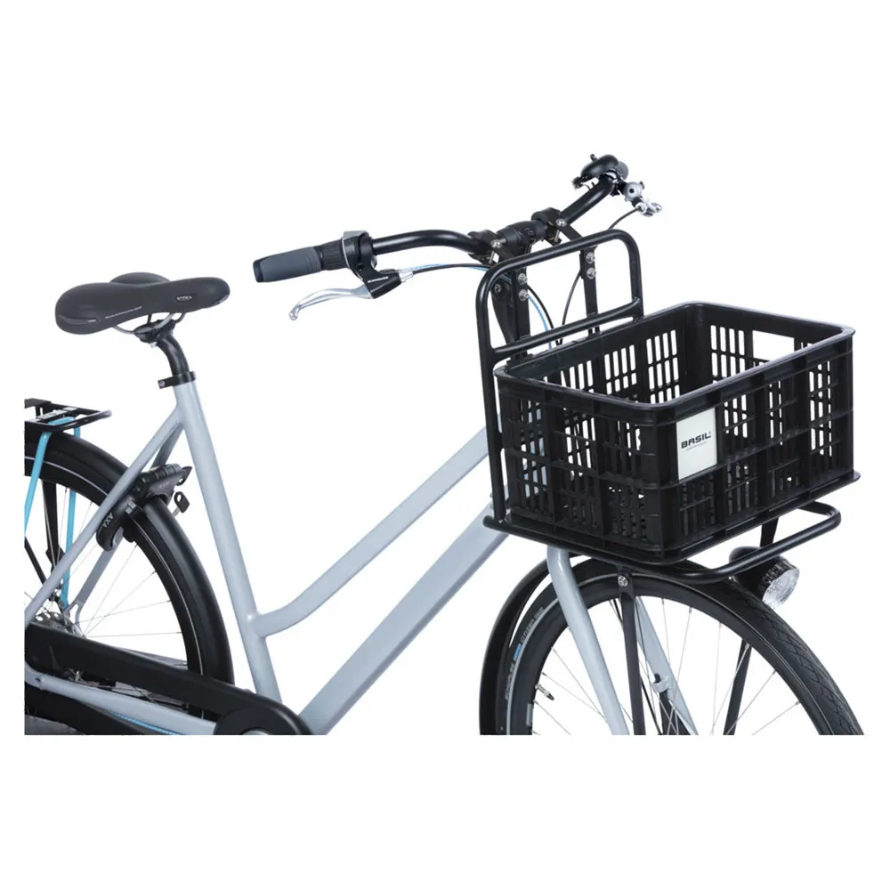 Basil Mik M Bakre Kurv, Black, One Size
