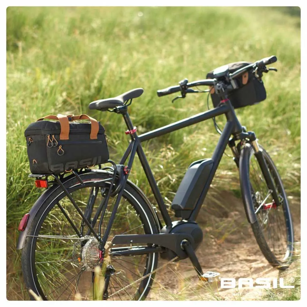 Basil Mik Miles Sykkelveske 7l, Black, One Size
