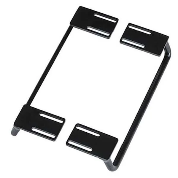 Basil Mik Side Bar 2bicycle Adapter For Bagasjebrett, Black, One Size