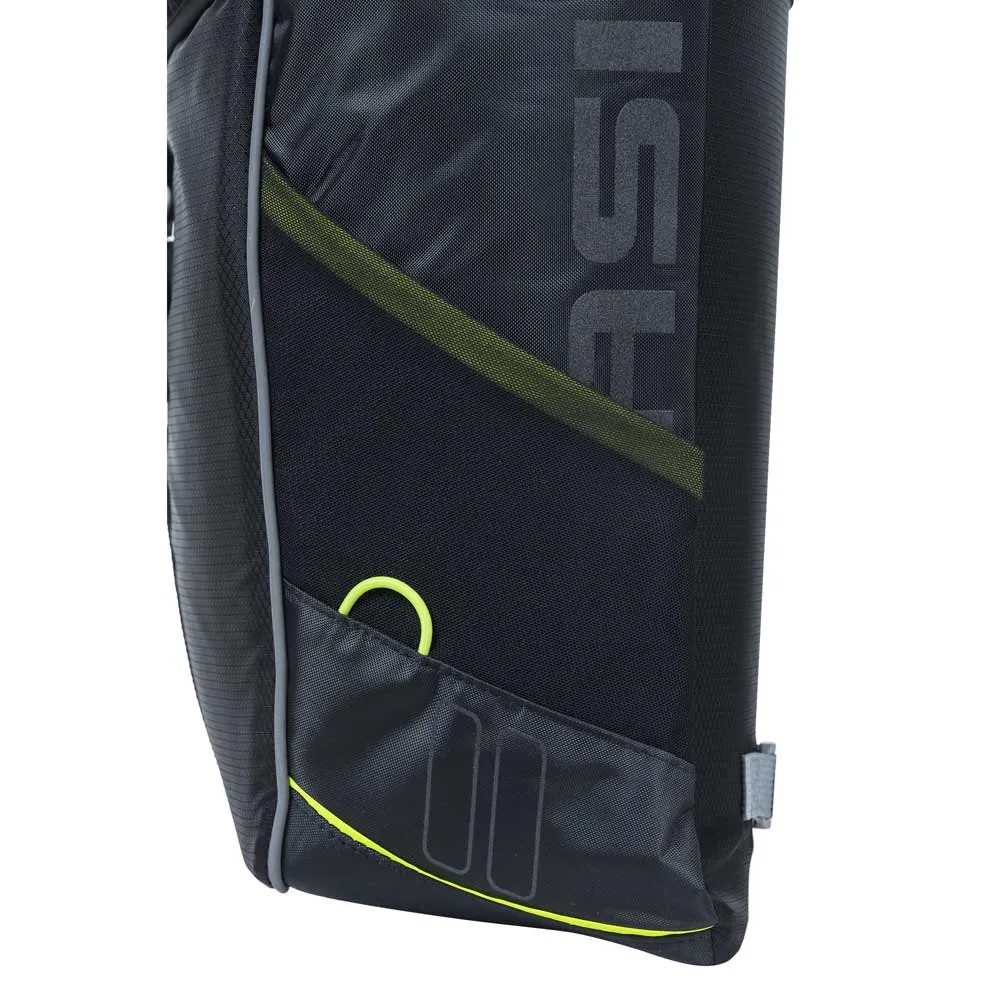 Basil Miles Double Sykkelvesker 32l, Black / lime, One Size Basil Miles Double Sykkelvesker 32l, Black / lime, One Size