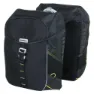 Basil Miles Double Sykkelvesker 32l, Black / lime, One Size