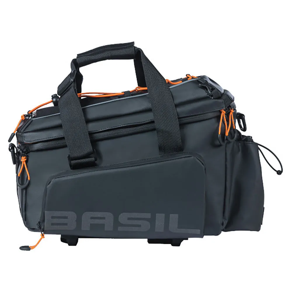 Basil Miles Tarpaulin Xl Pro Mik Sykkelvesker 36l, Black / orange, One Size Basil Miles Tarpaulin Xl Pro Mik Sykkelvesker 36l, Black / orange, One Size
