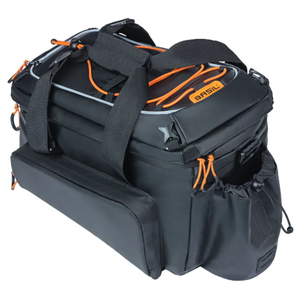Basil Miles Tarpaulin Xl Pro Mik Sykkelvesker 36l, Black / orange, One Size Basil Miles Tarpaulin Xl Pro Mik Sykkelvesker 36l, Black / orange, One Size