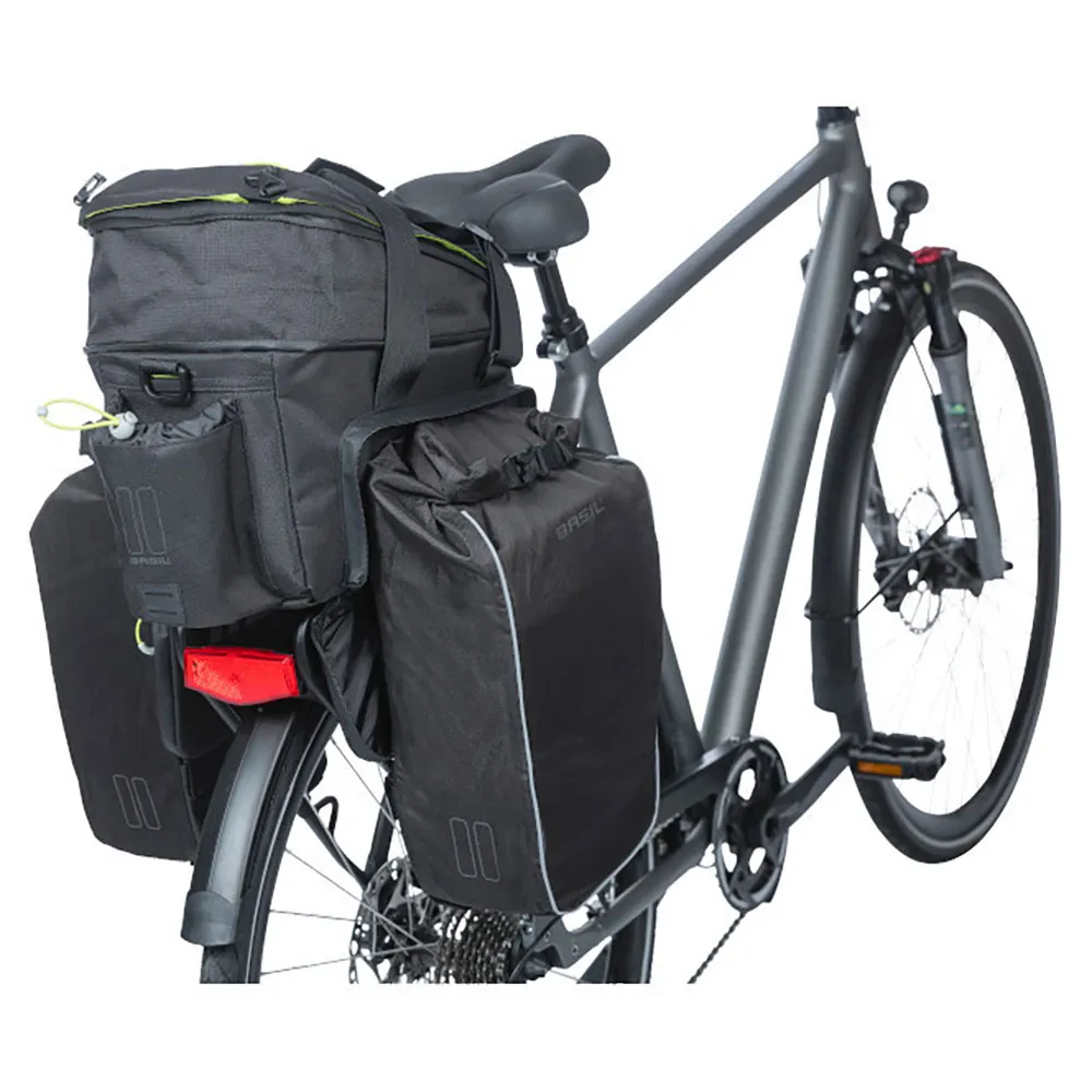 Basil Miles Xl Pro Mik Sykkelveske 36l Refurbished, Black / lime, One Size Basil Miles Xl Pro Mik Sykkelveske 36l Refurbished, Black / lime, One Size