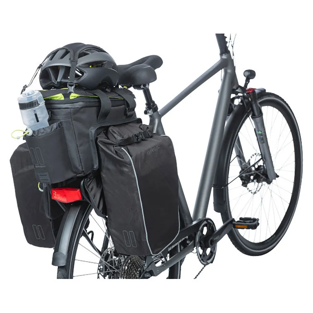 Basil Miles Xl Pro Mik Sykkelveske 36l Refurbished, Black / lime, One Size Basil Miles Xl Pro Mik Sykkelveske 36l Refurbished, Black / lime, One Size