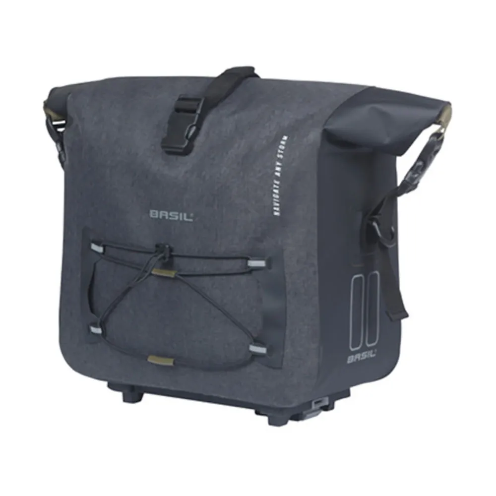 Basil Navigator Storm Mik Sykkelveske 13l Refurbished, Black, One Size