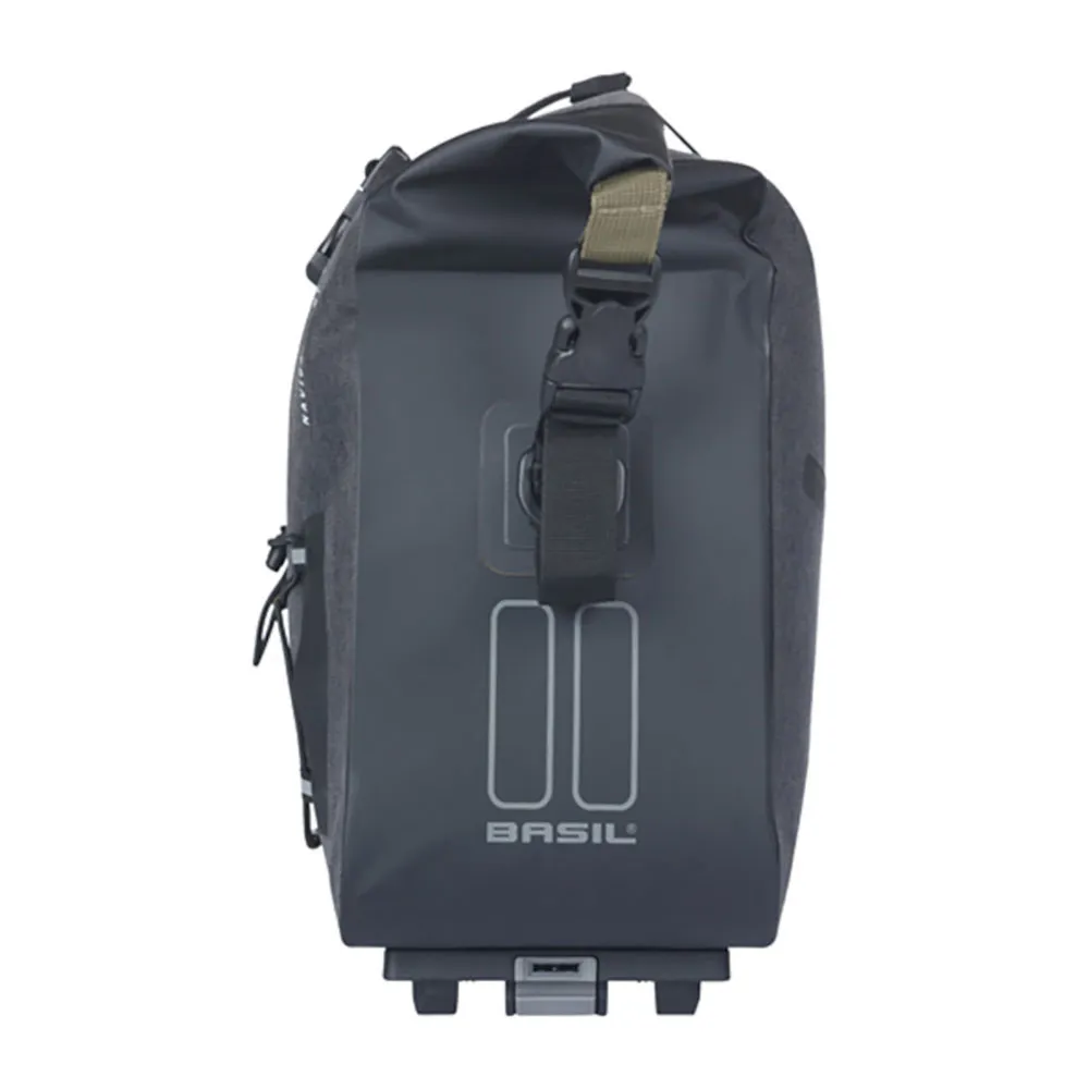 Basil Navigator Storm Mik Sykkelveske 13l Refurbished, Black, One Size