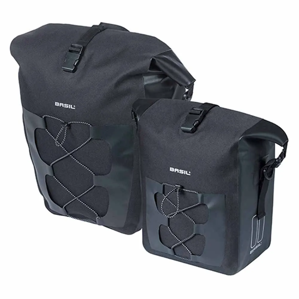 Basil Navigator Waterproof 12-15l Sykkelveske, Black, One Size Basil Navigator Waterproof 12-15l Sykkelveske, Black, One Size