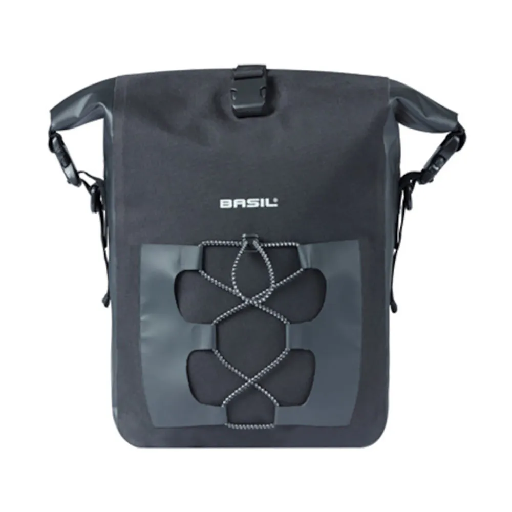 Basil Navigator Waterproof Mik Sykkelveske 14l, Black, One Size