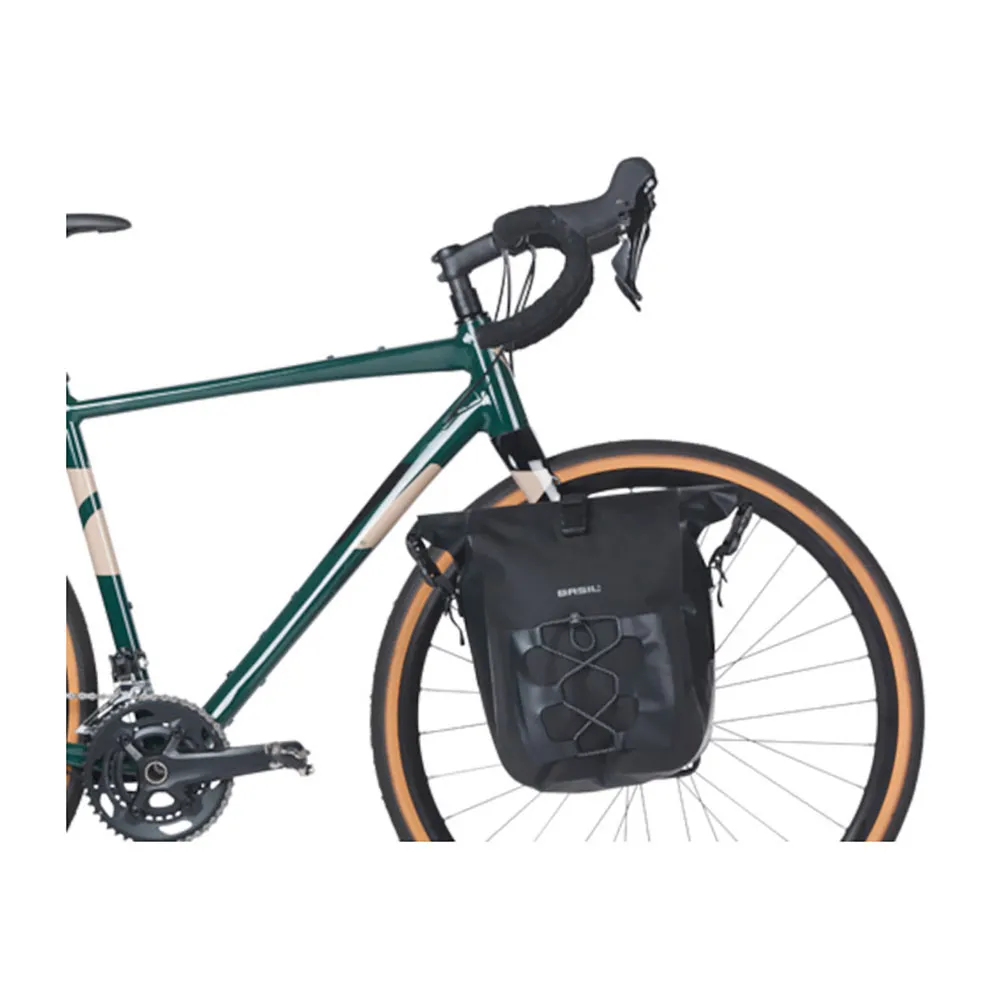 Basil Navigator Waterproof Mik Sykkelveske 14l, Black, One Size